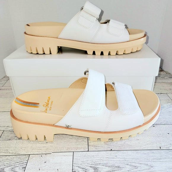 sam edelman eliana leather slides